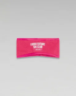 Outlet FROM FUTURE Bandeau Cache-Oreilles Ski Club Winter Fuschia