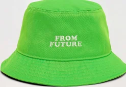 Sale FROM FUTURE Bob Sans Cordon Vert Fluo