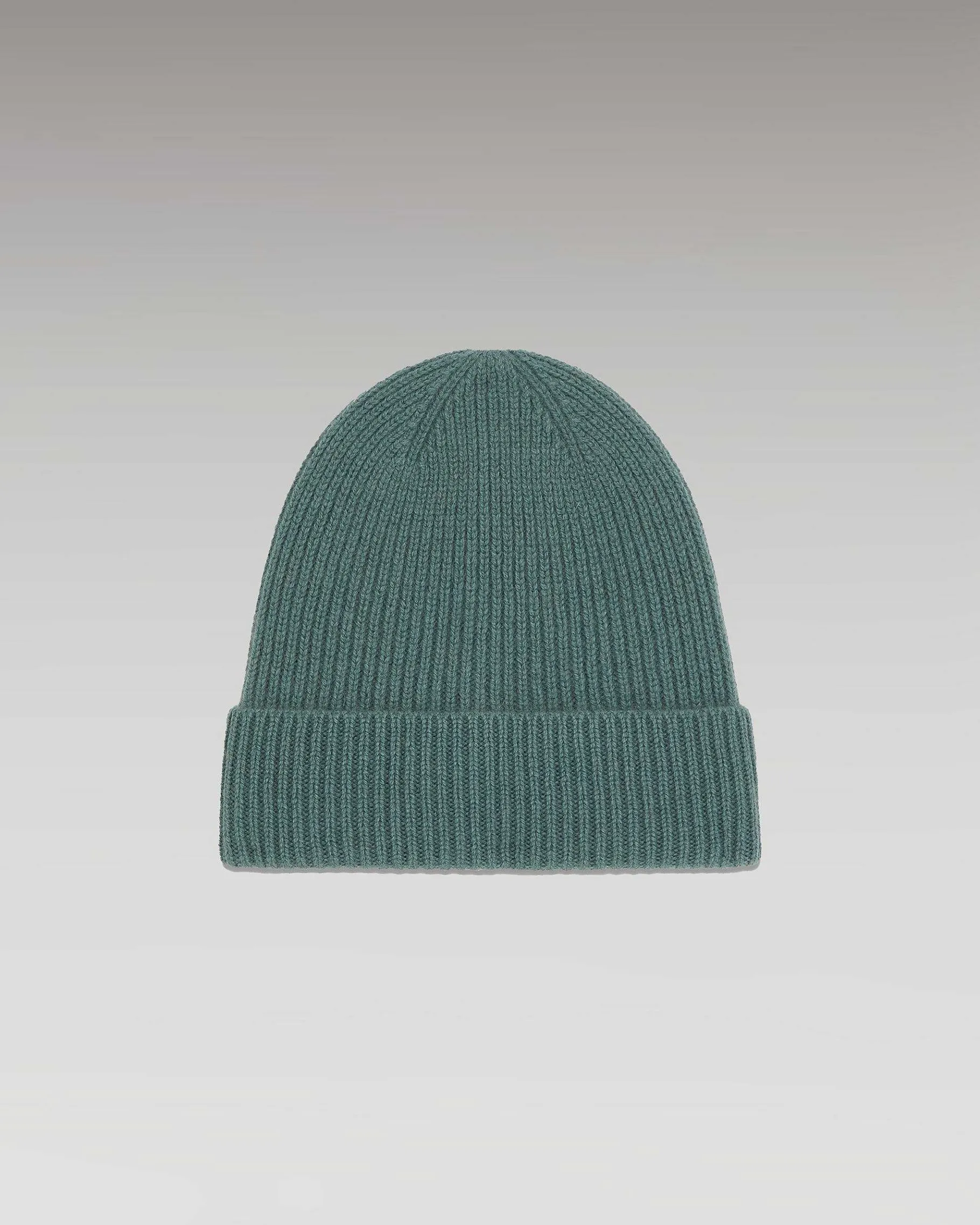 Clearance FROM FUTURE Bonnet A Revers A Petites Cotes Washed Green