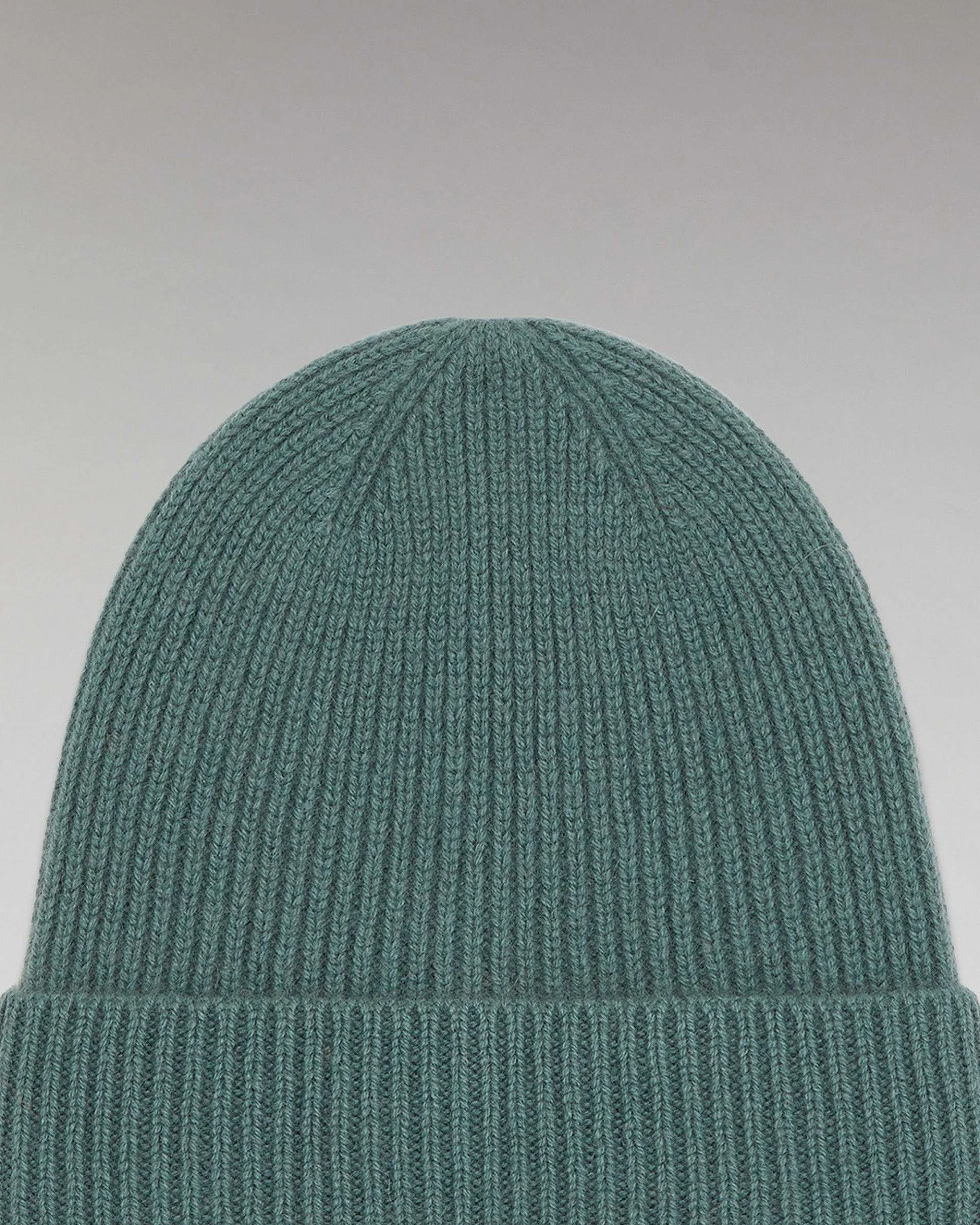 Clearance FROM FUTURE Bonnet A Revers A Petites Cotes Washed Green