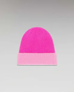 Outlet FROM FUTURE Bonnet A Revers Bicolore Flash Pink