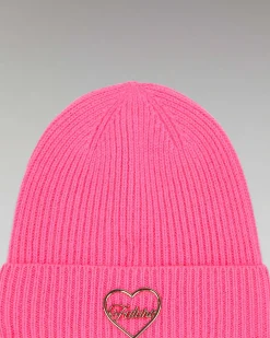 New FROM FUTURE Bonnet A Revers Bijoux Future Sparkle Pink