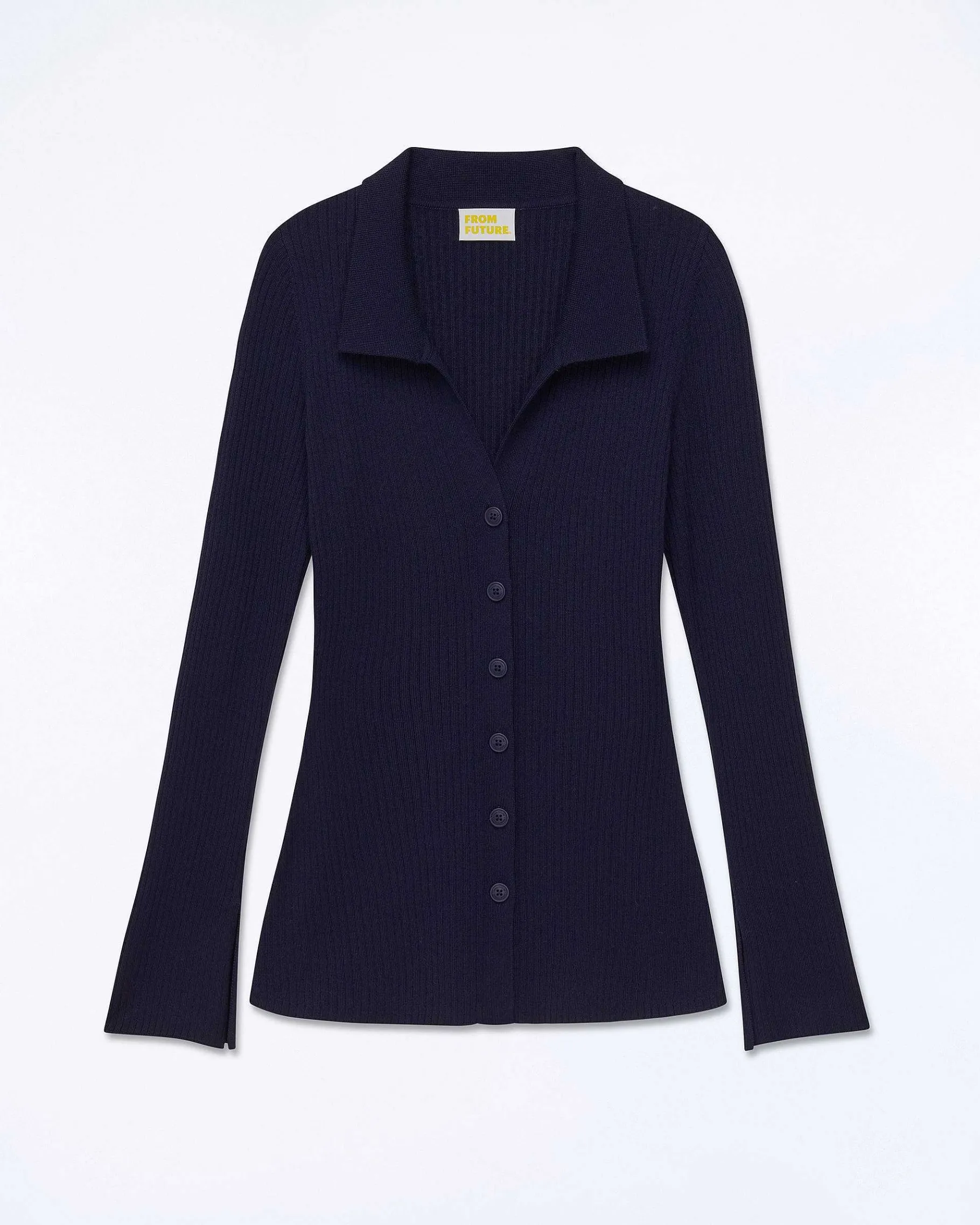 FROM FUTURE Cardigan Long Navy