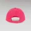 New FROM FUTURE Casquette A Visiere Courbee Logo Neon Pink