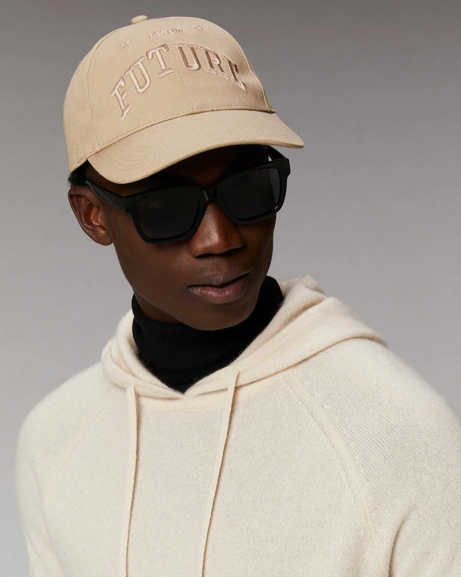 Online FROM FUTURE Casquette A Visiere Courbee Future Taupe
