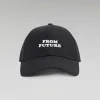 Online FROM FUTURE Casquette A Visiere Courbee Logo Noir
