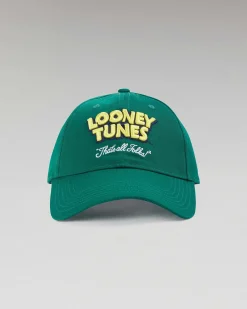 Hot FROM FUTURE Casquette A Visiere Courbee Looney Tunes Dark Green