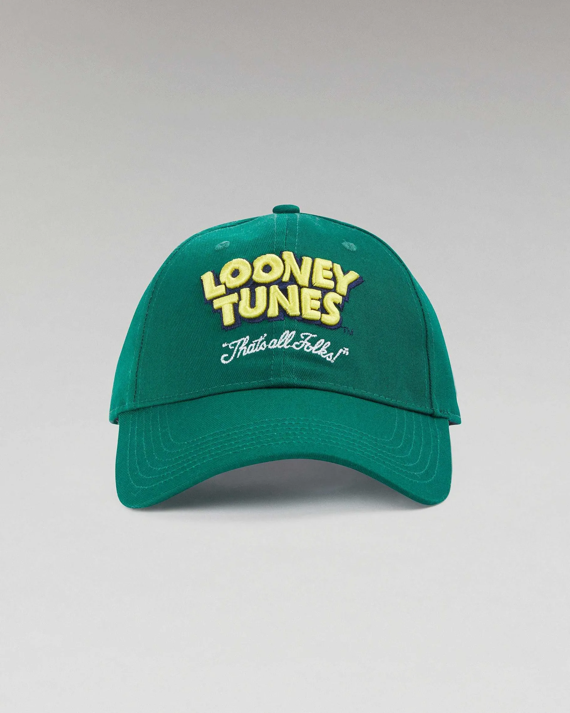 Hot FROM FUTURE Casquette A Visiere Courbee Looney Tunes Dark Green