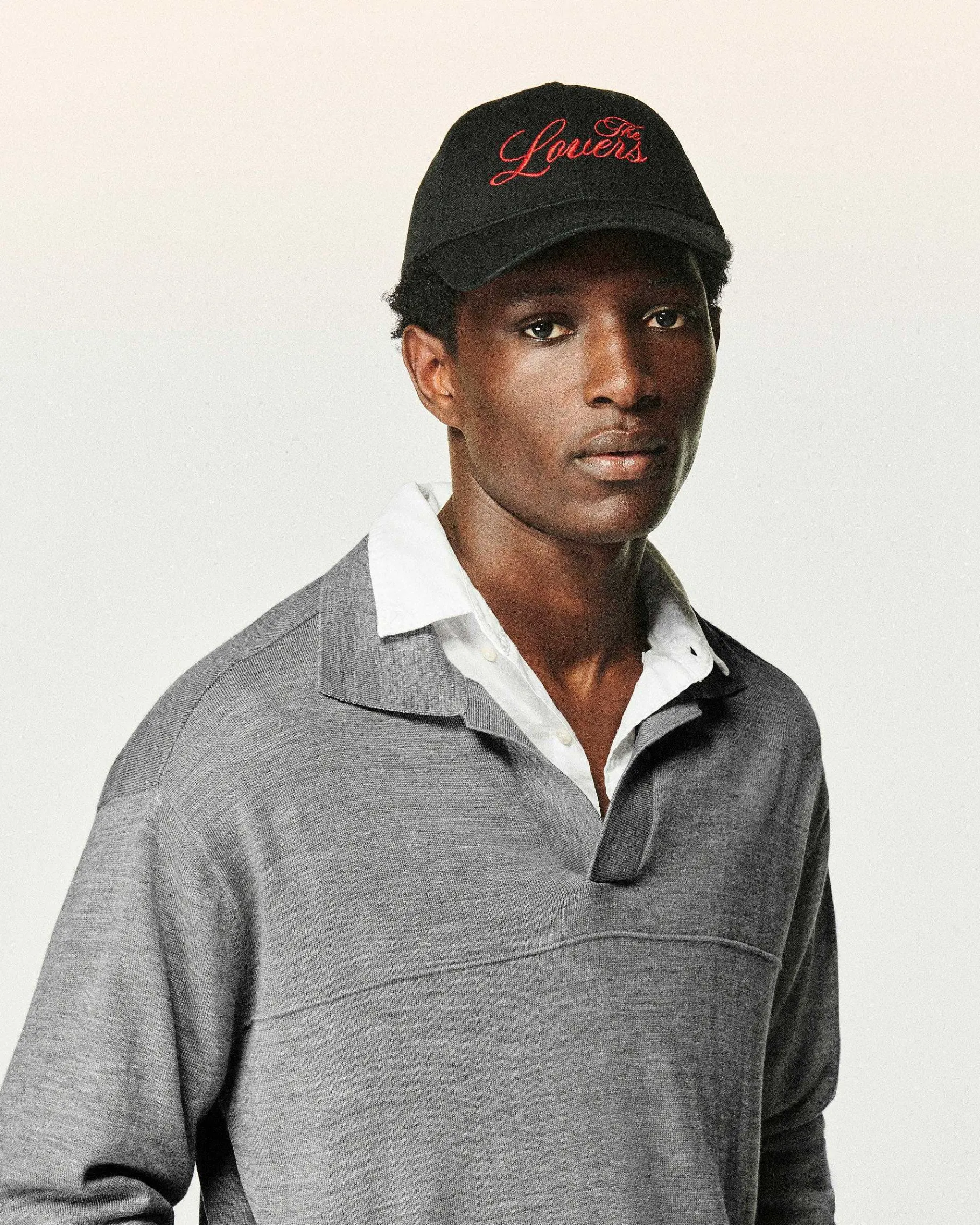 New FROM FUTURE Casquette A Visiere Courbee The Lovers Noir