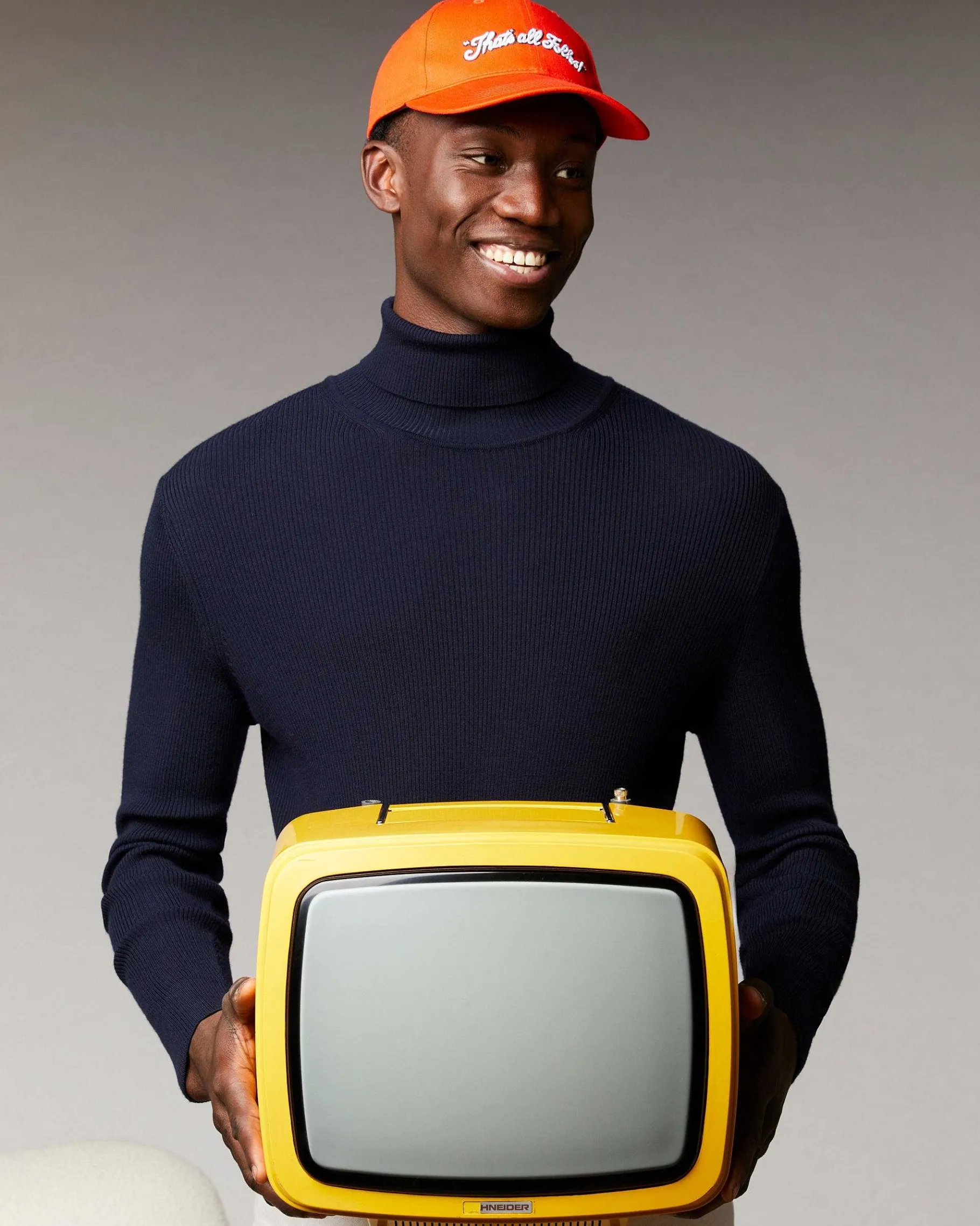 Best FROM FUTURE Casquette A Visiere Courbee That'S All Folks Orange