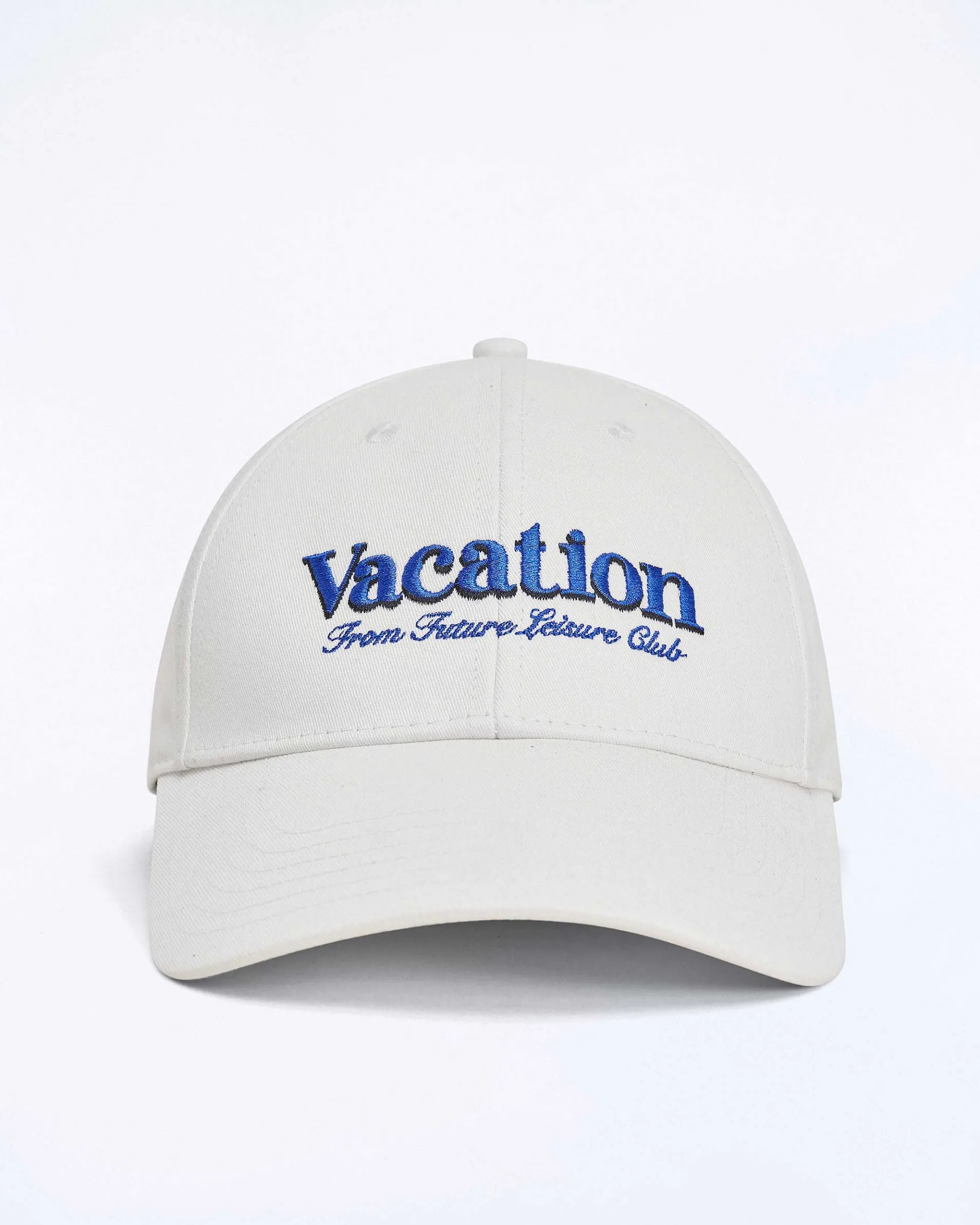 Sale FROM FUTURE Casquette A Visiere Courbee Vacation Blanc