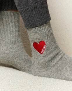 Clearance FROM FUTURE Chaussettes Mi-Hautes Coeur Sparkle Pink
