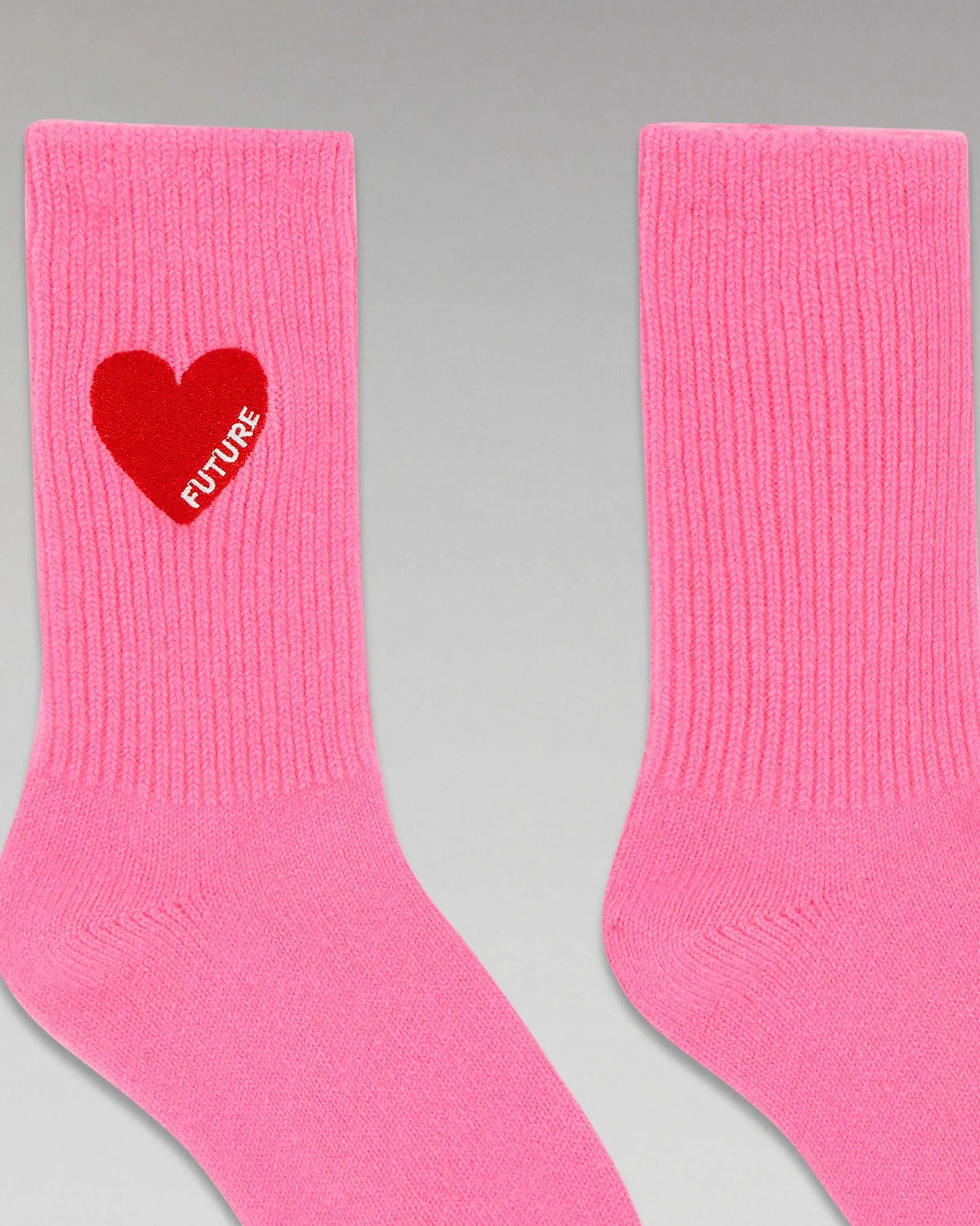 Clearance FROM FUTURE Chaussettes Mi-Hautes Coeur Sparkle Pink
