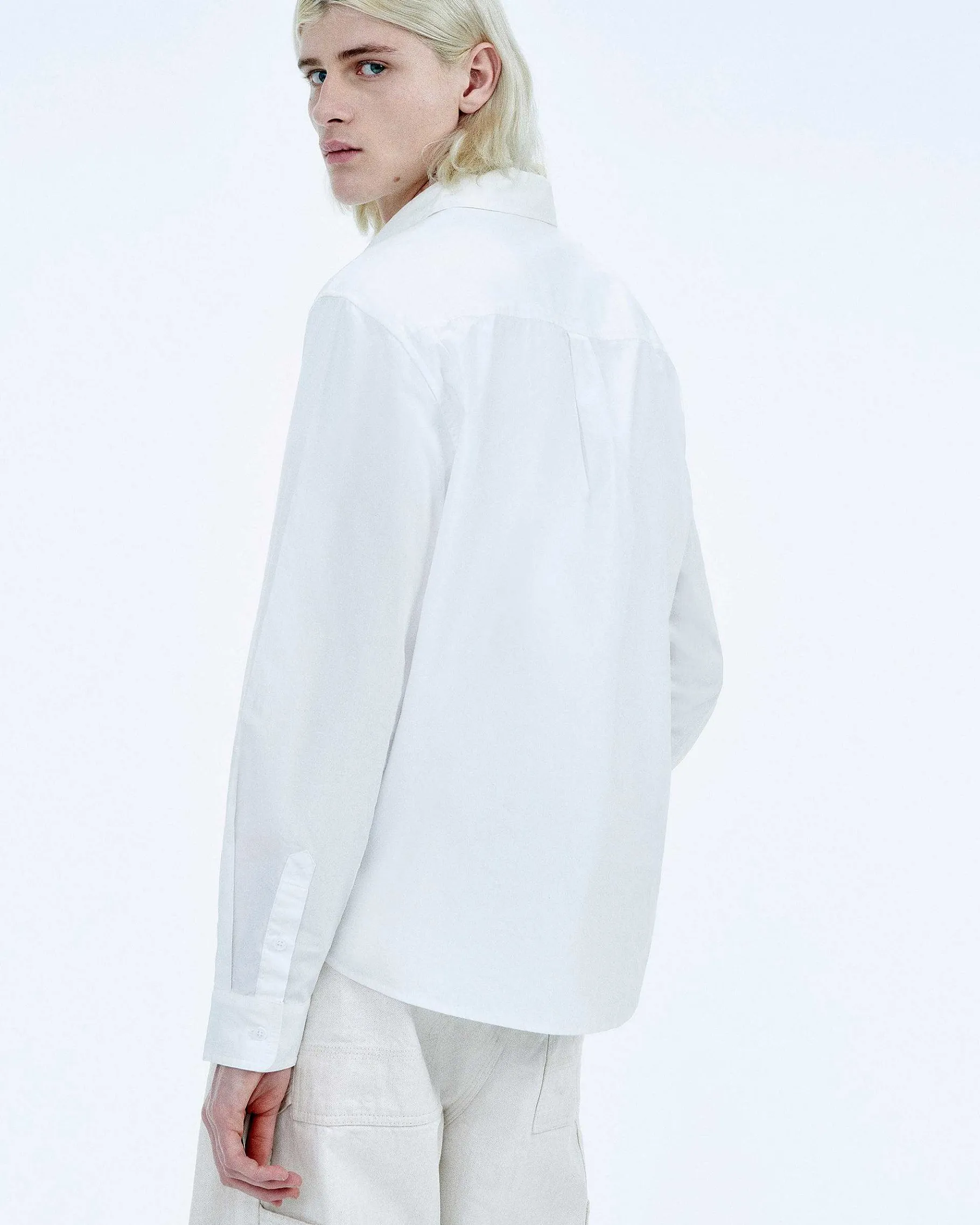 Best FROM FUTURE Chemise Manches Longues Blanc