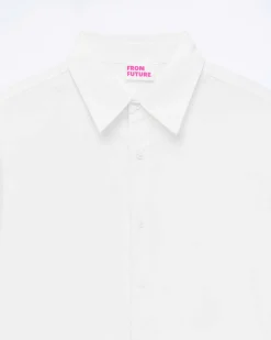 Best FROM FUTURE Chemise Manches Longues Blanc