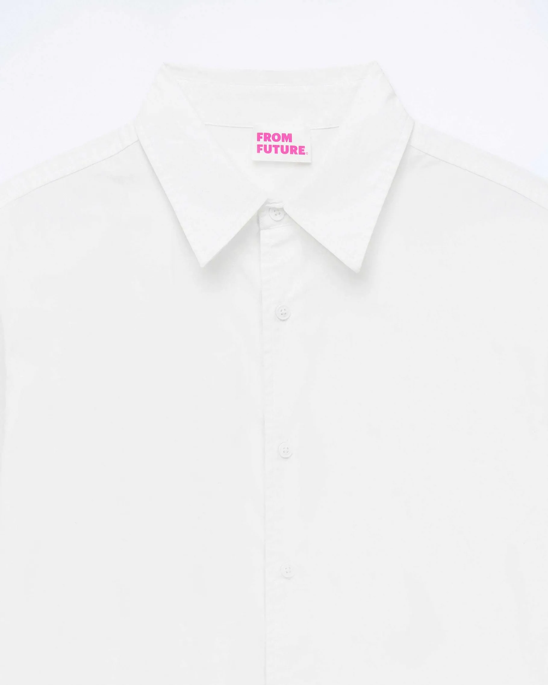 Best FROM FUTURE Chemise Manches Longues Blanc