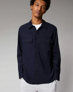 Online FROM FUTURE Chemise Regular Poches Navy