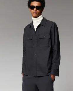 Clearance FROM FUTURE Chemise Regular Poches Anthracite