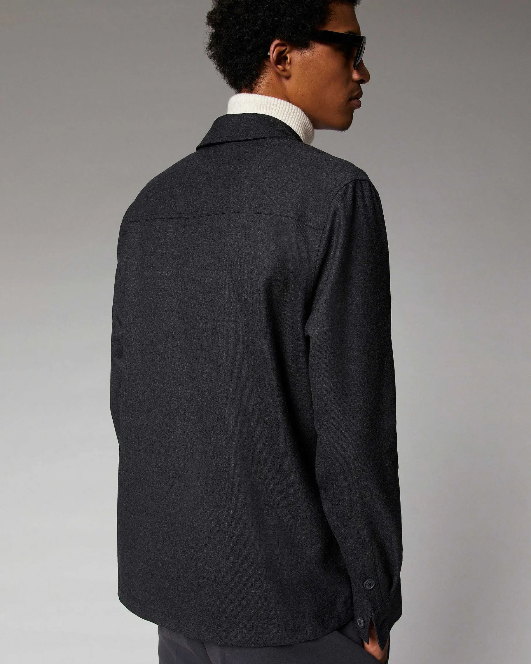 Clearance FROM FUTURE Chemise Regular Poches Anthracite