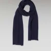 New FROM FUTURE Echarpe Regular Basique Navy