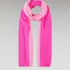 New FROM FUTURE Echarpe Regular Bicolore Flash Pink