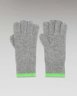 FROM FUTURE Gants Regular Bicolore Gris Chine Fonce