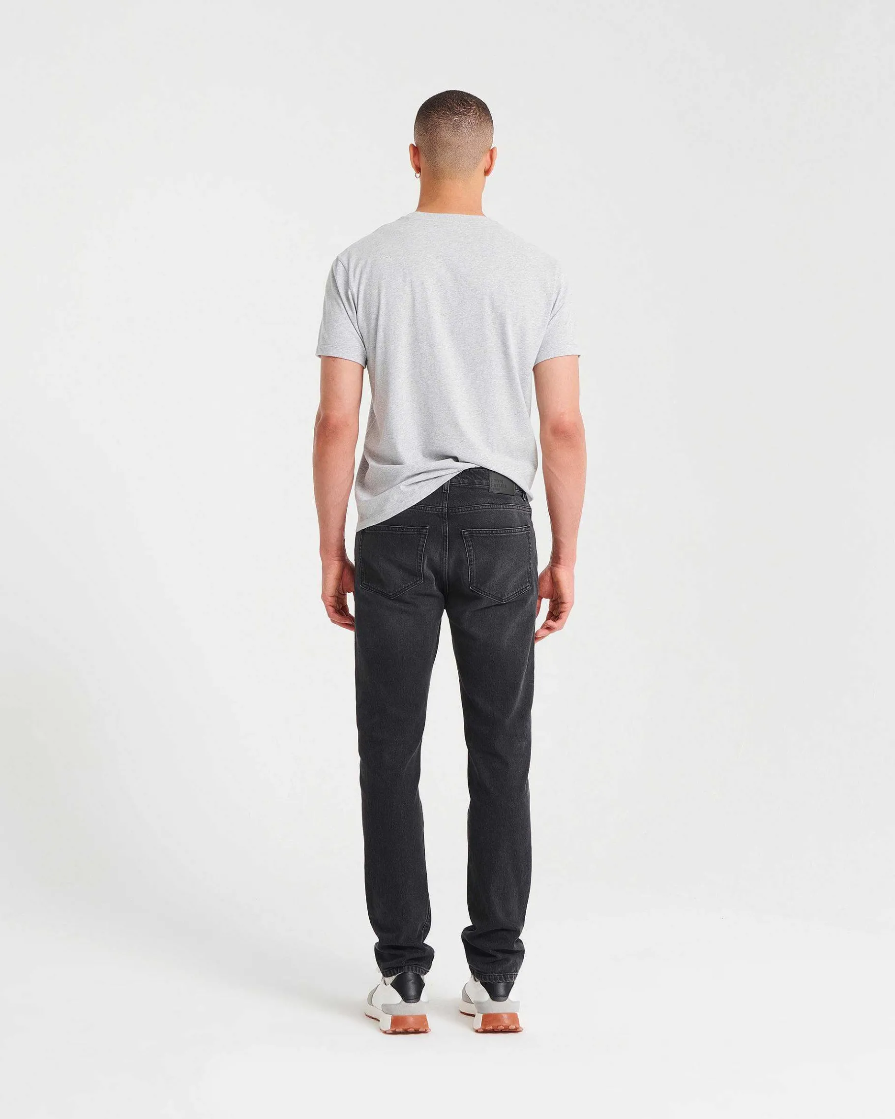 Hot FROM FUTURE Jacob Jean Slim Fit Washed Black