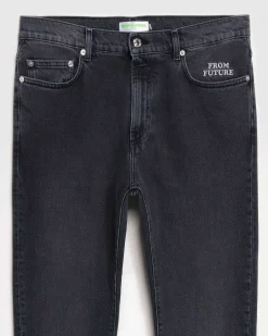 Hot FROM FUTURE Jacob Jean Slim Fit Washed Black