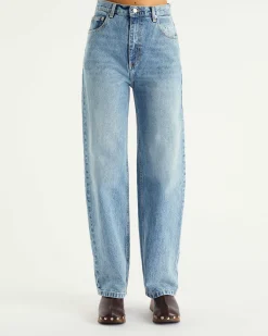 Online FROM FUTURE Jamie Jean Droit Light Blue