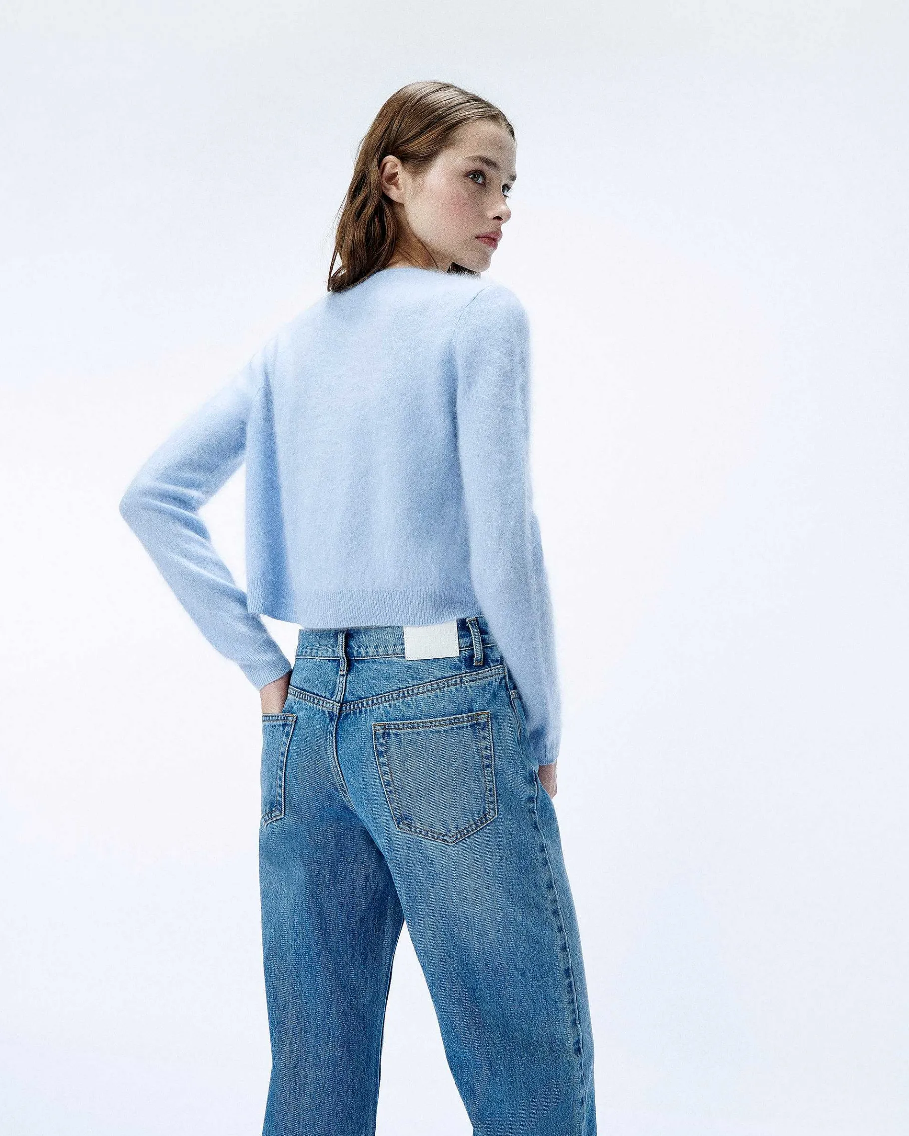 Best FROM FUTURE Jean Jackie Medium Blue