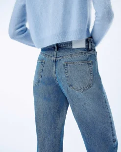 Best FROM FUTURE Jean Jackie Medium Blue