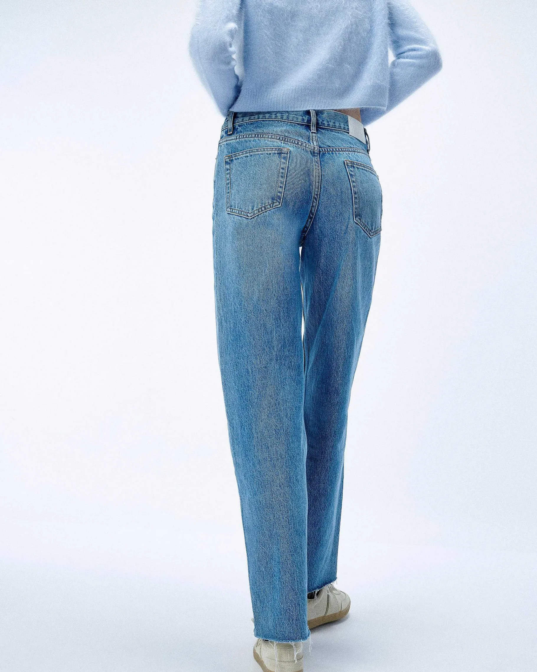 Best FROM FUTURE Jean Jackie Medium Blue