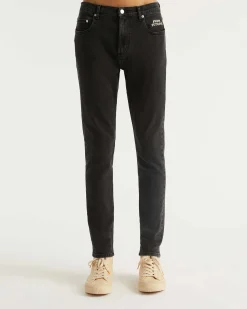 Best FROM FUTURE Jean Skinny John Washed Black