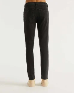 Best FROM FUTURE Jean Skinny John Washed Black