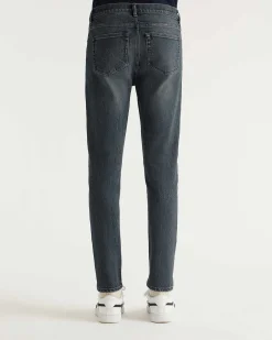 New FROM FUTURE Jean Skinny John Bleu Fonce