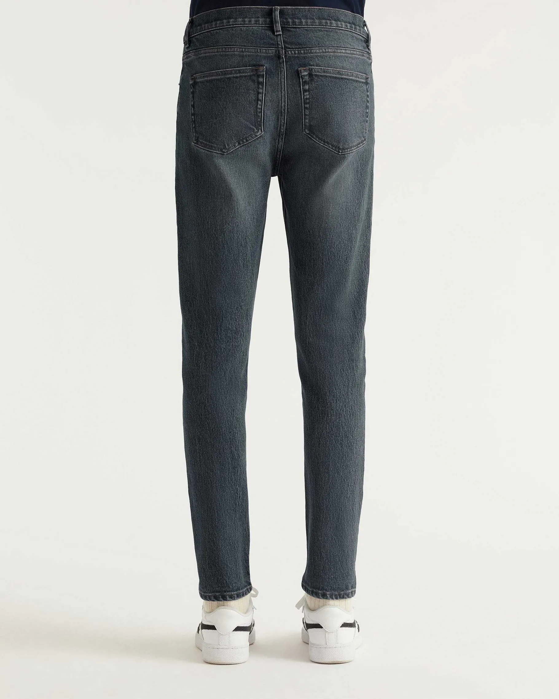 New FROM FUTURE Jean Skinny John Bleu Fonce