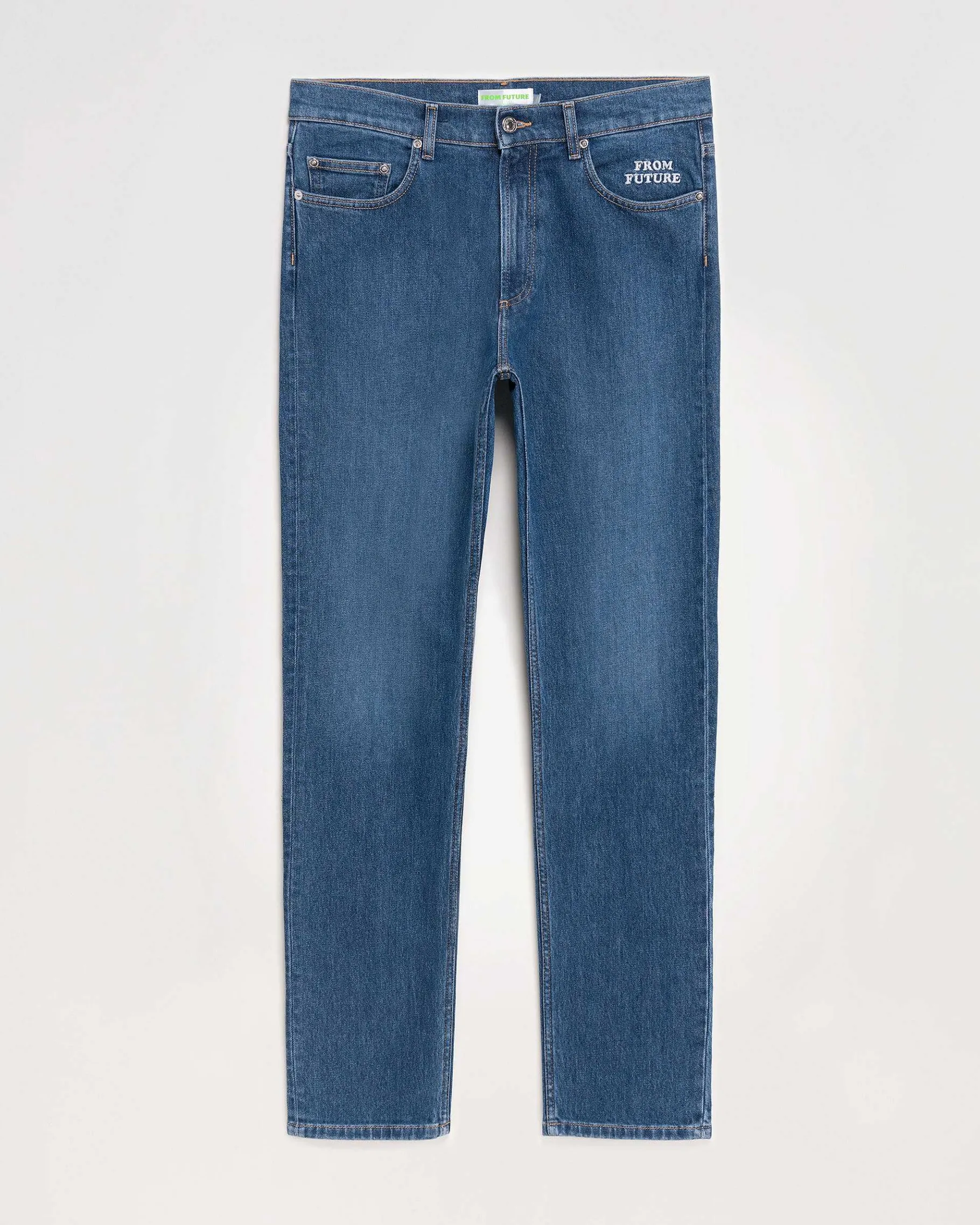 FROM FUTURE Joey Jean Coupe Droite Bleu Indigo