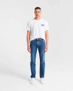 FROM FUTURE Joey Jean Coupe Droite Bleu Indigo