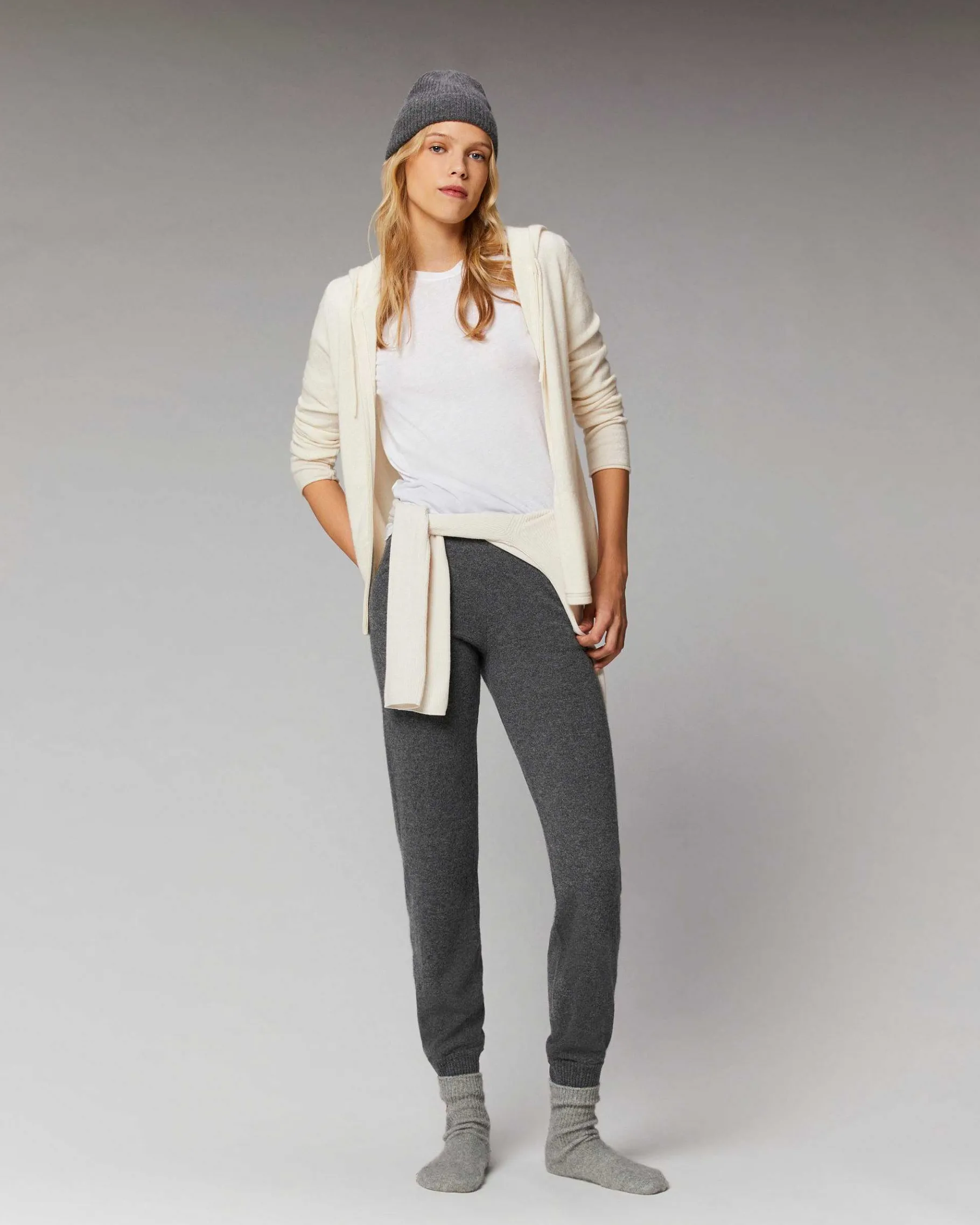 Online FROM FUTURE Jogging Droit Basique Anthracite