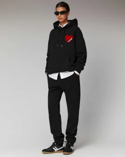 FROM FUTURE Jogging Droit Coeur Rouge Vif