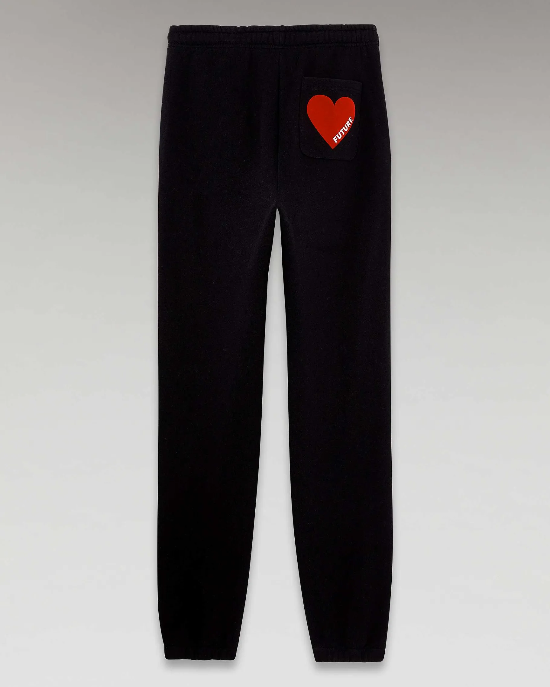 Online FROM FUTURE Jogging Droit Coeur Noir