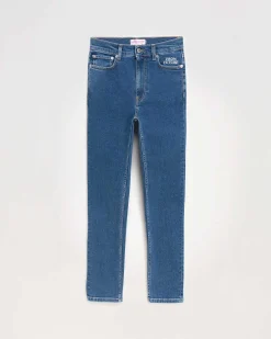 Online FROM FUTURE Johnny Jean Slim Fit Bleu Fonce