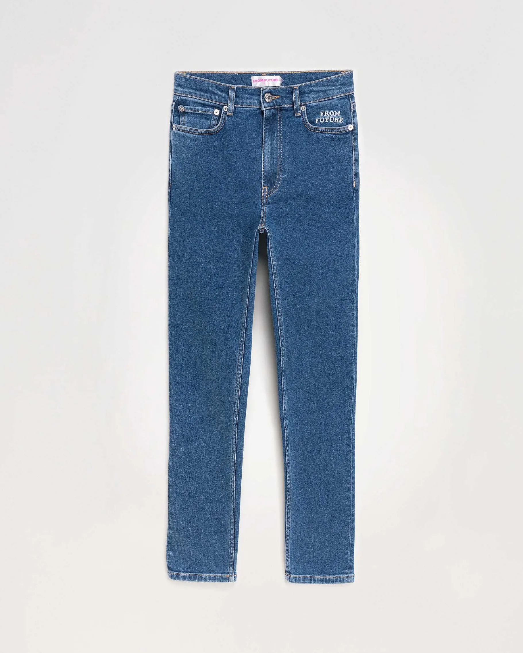 Online FROM FUTURE Johnny Jean Slim Fit Bleu Fonce
