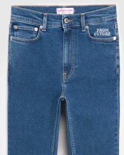 Online FROM FUTURE Johnny Jean Slim Fit Bleu Fonce
