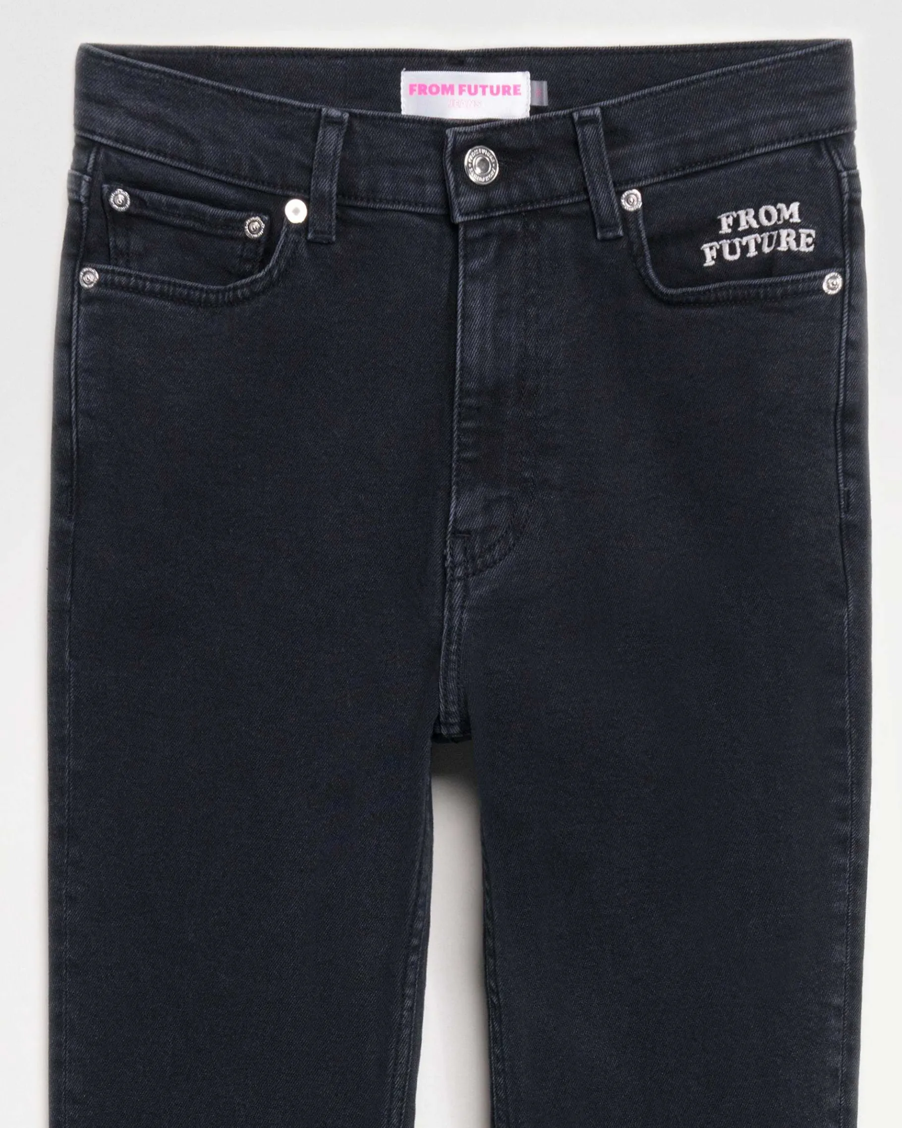 Best FROM FUTURE Johnny Jean Slim Fit Noir