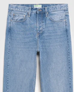 Outlet FROM FUTURE Josh Jean Coupe Baggy Light Blue
