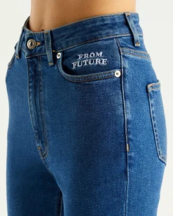 Best FROM FUTURE Jude Jean Bootcut Bleu Fonce