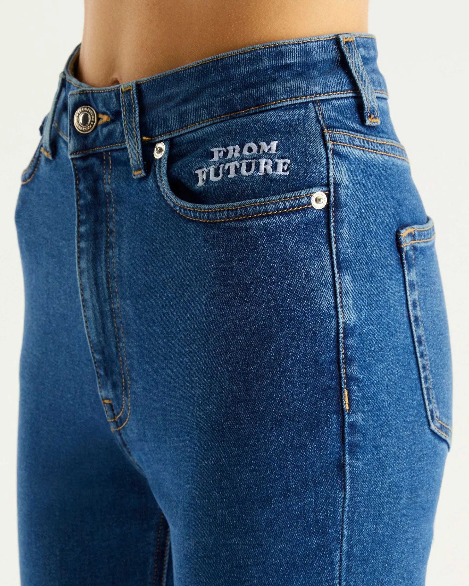 Best FROM FUTURE Jude Jean Bootcut Bleu Fonce