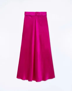 Best FROM FUTURE Jupe Longue Lena Raspberry Pink