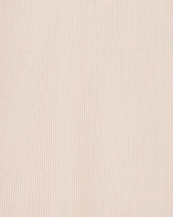 Best FROM FUTURE Jupe Mi Longue A Cotes Fendue Light Beige